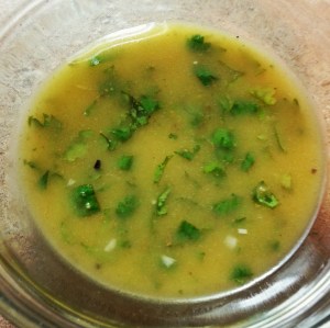 Lemon Cilantro Salad Dressing