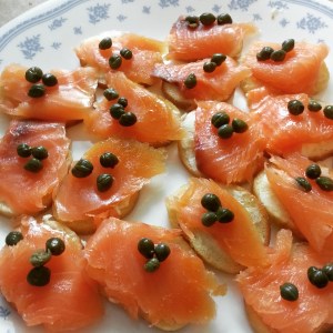 Picture of Salmon Hors Doeuvres
